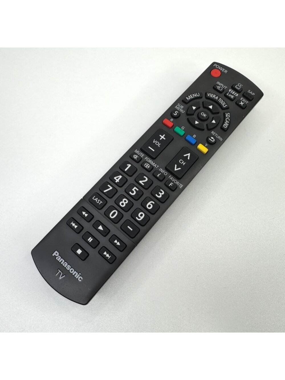 Panasonic TV Remote Control OEM Genuine Original N2QAYB000485 Viera LCD Plasma